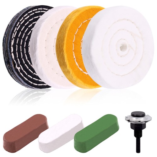 Buffing polishing wheel kit - kit, w/