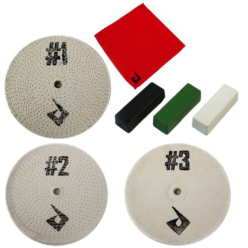 Steel polishing kit wheels - steel,